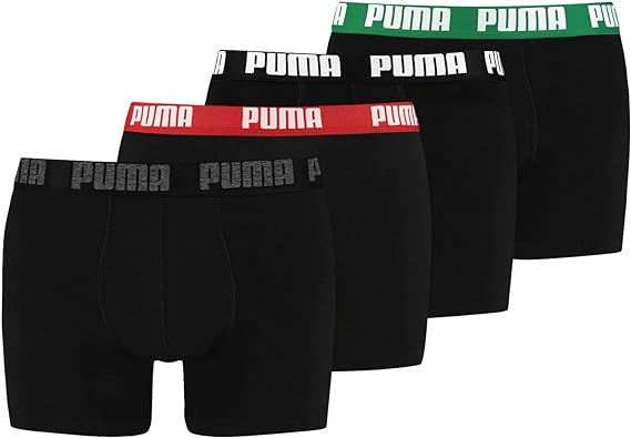 Amazon Prime PUMA Herren Boxershorts Shorts Unterhosen Everyday Boxer 4er Pack