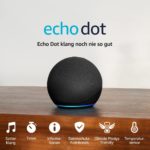 Amazon Echo Dot (5. Gen., 2022) | Smarter WLAN- und Bluetooth-Lautsprecher mit Alexa und gigantischem, sattem Klang | Anthrazit
